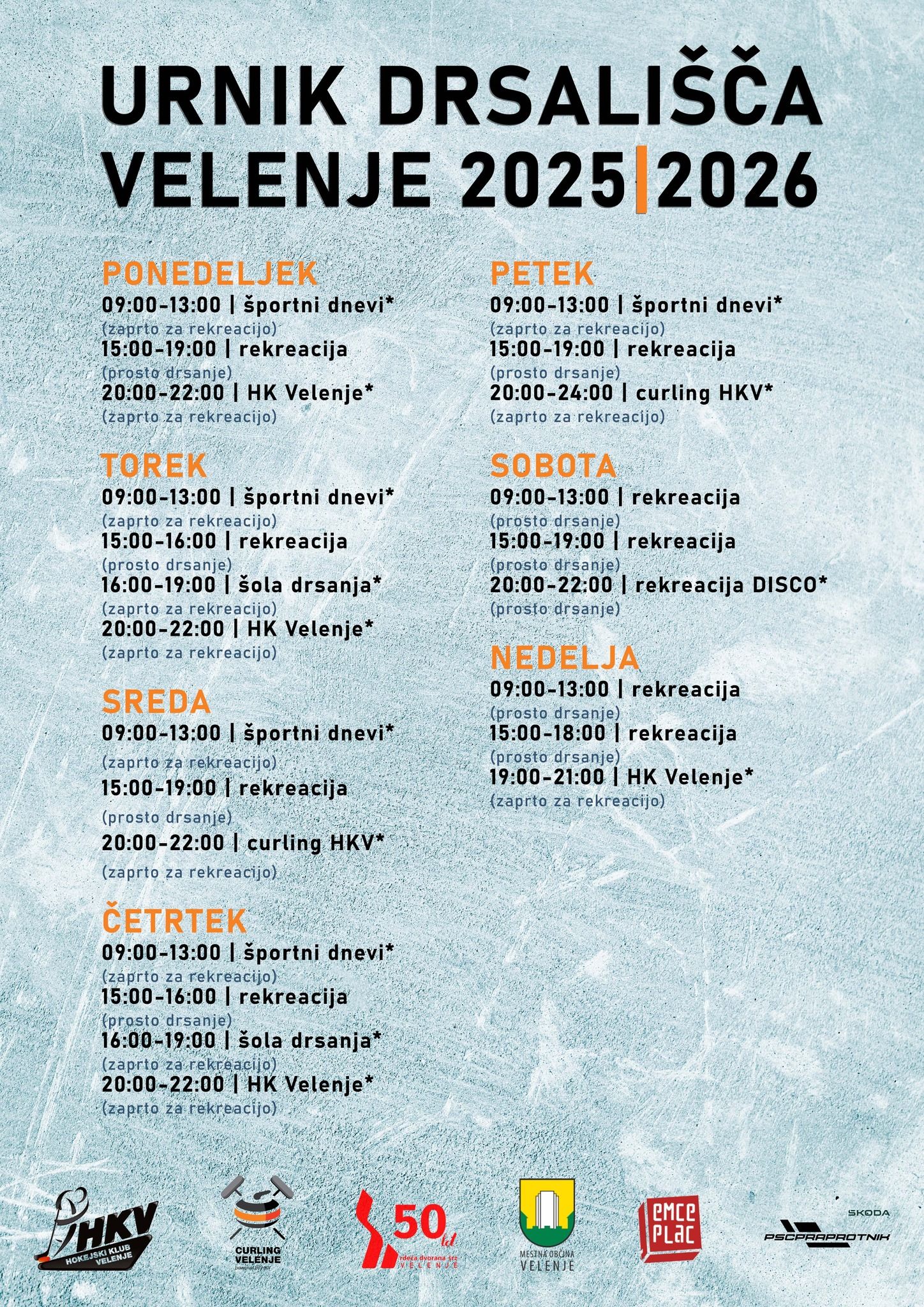 DRSALIŠČE VELENJE sezona 25/26