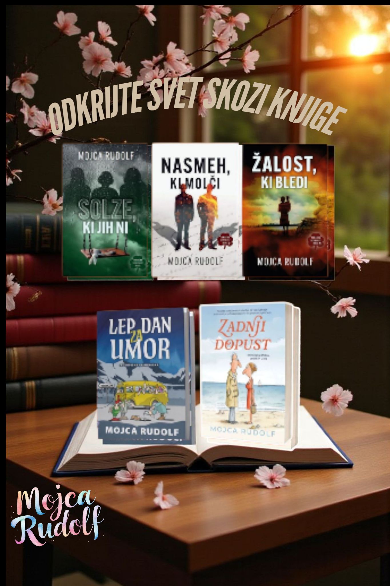 Literarni večer z Mojco Rudolf