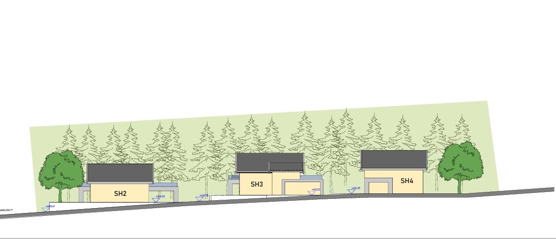 Sprejet prostorski načrt za gradnjo 4 stanovanjskih hiš vzhodno od naselja Lipa