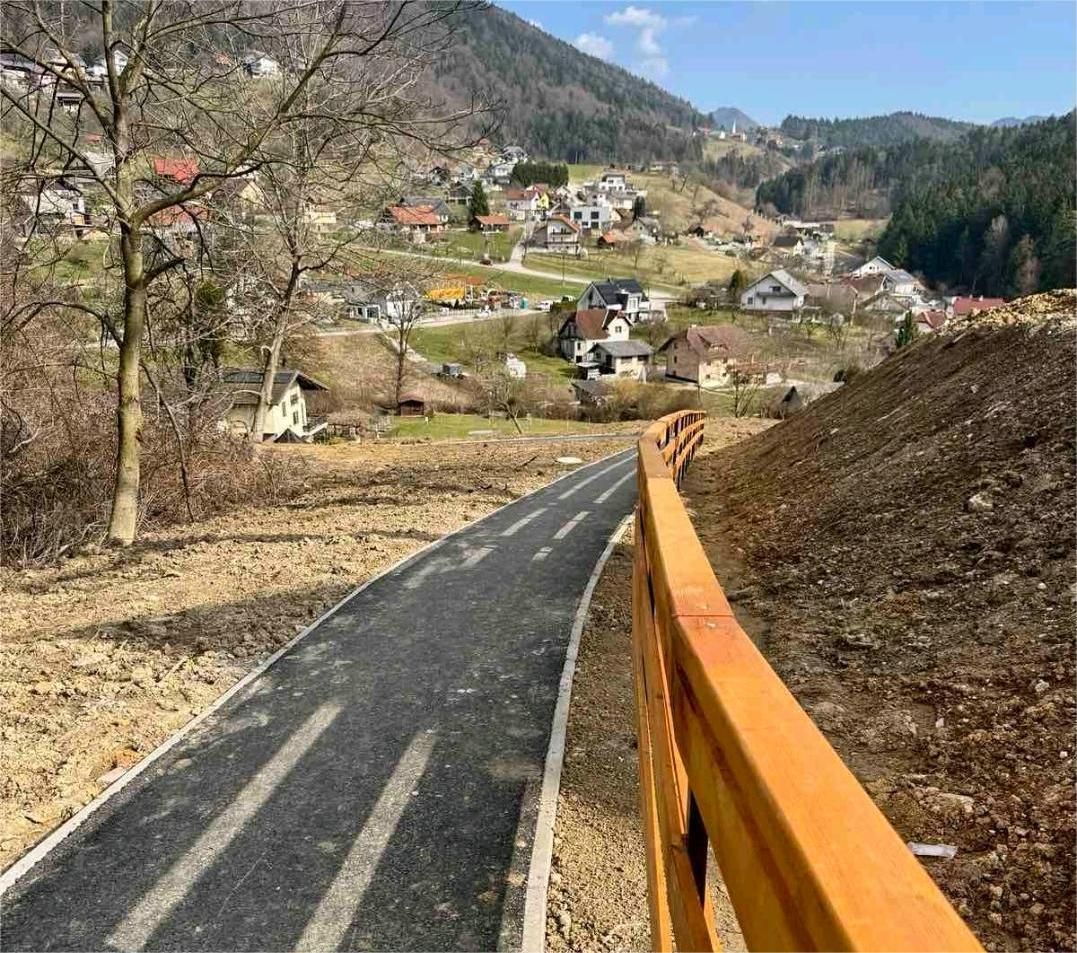 Nova pešpot v Škalah za varnejši dostop