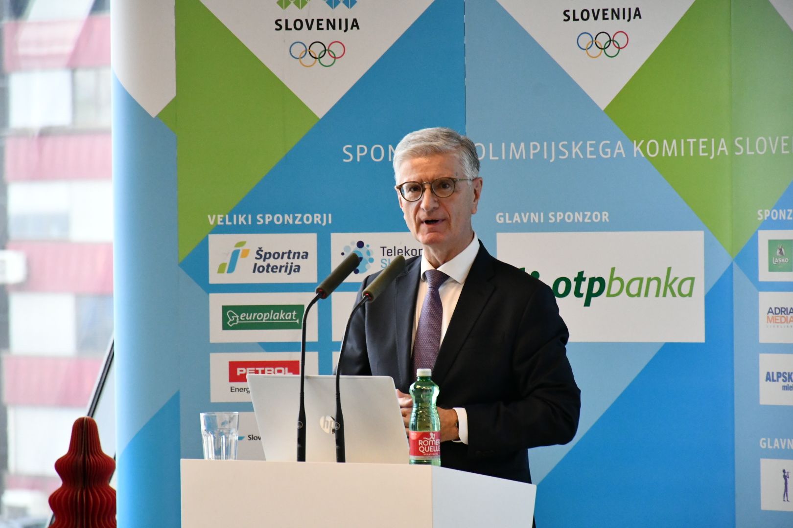 Franjo Bobinac ostaja na čelu Olimpijskega komiteja Slovenije 