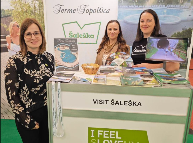 Šaleška na sejmu Freizeitmesse v Celovcu