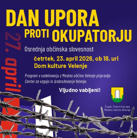 Občinska slovesnost ob dnevu upora proti okupatorju