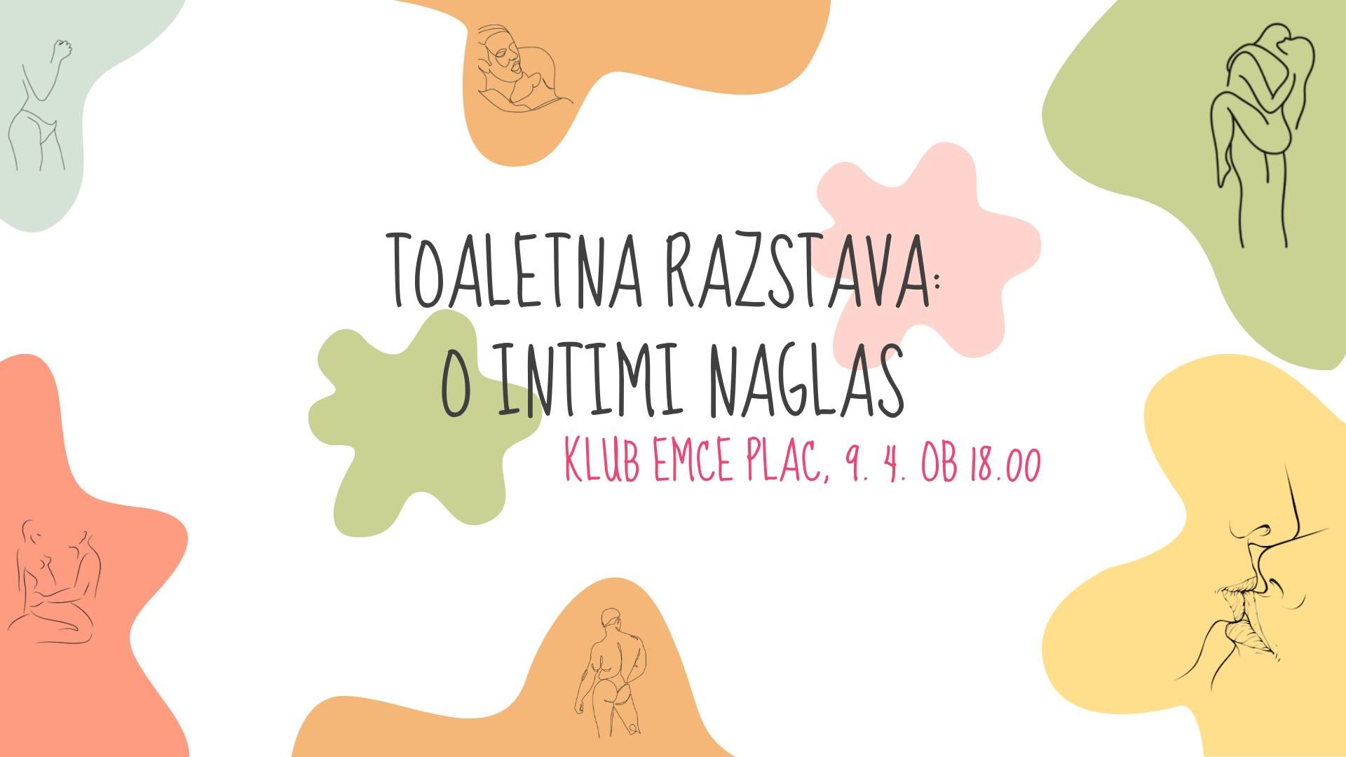 Odprtje toaletne razstave: O intimi naglas