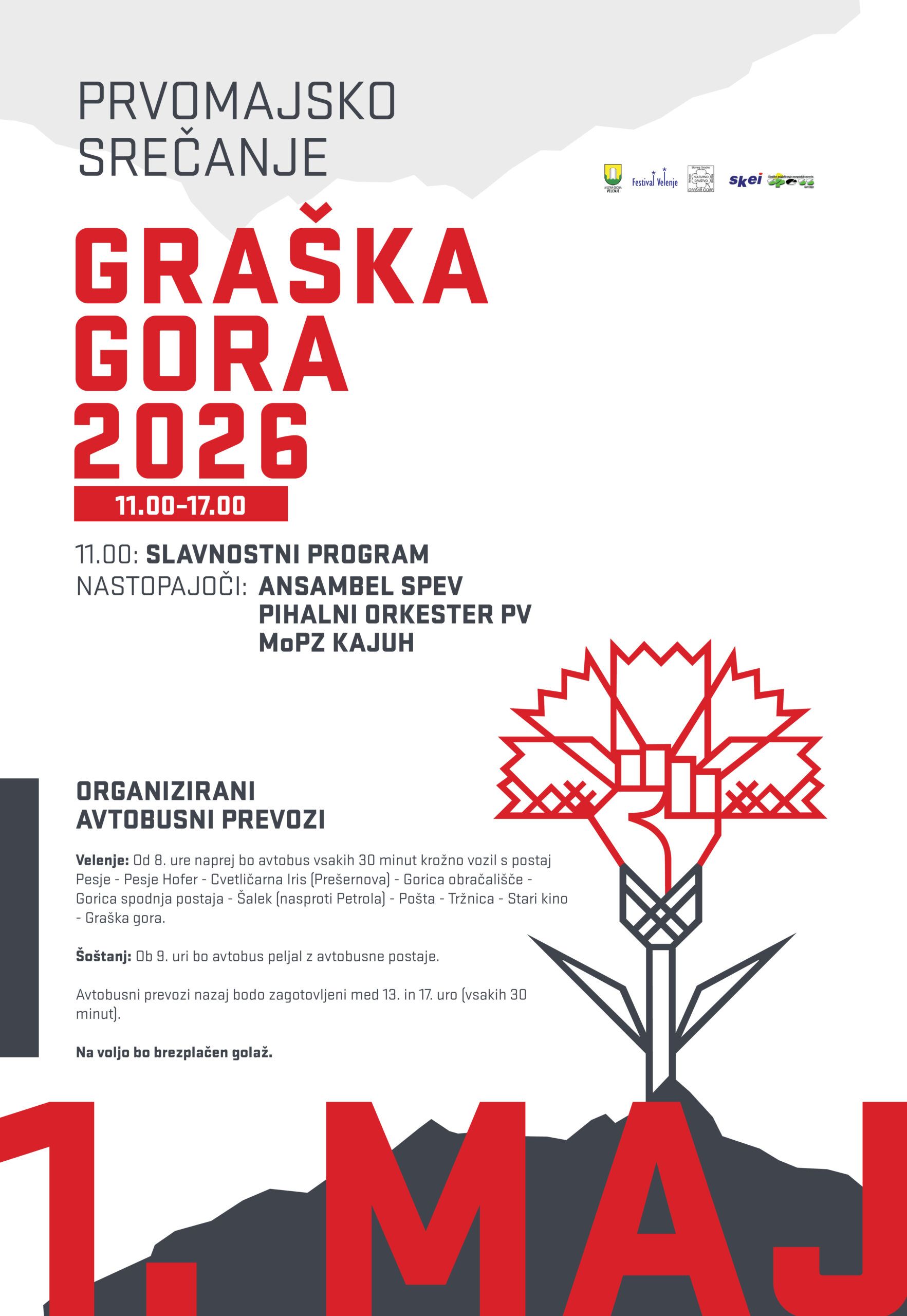 Prvomajsko srečanje Graška Gora 2026