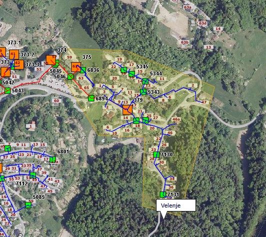 Prekinjena dobava toplotne energije - Goriška cesta, Sončna pot, Cesta v Bevče