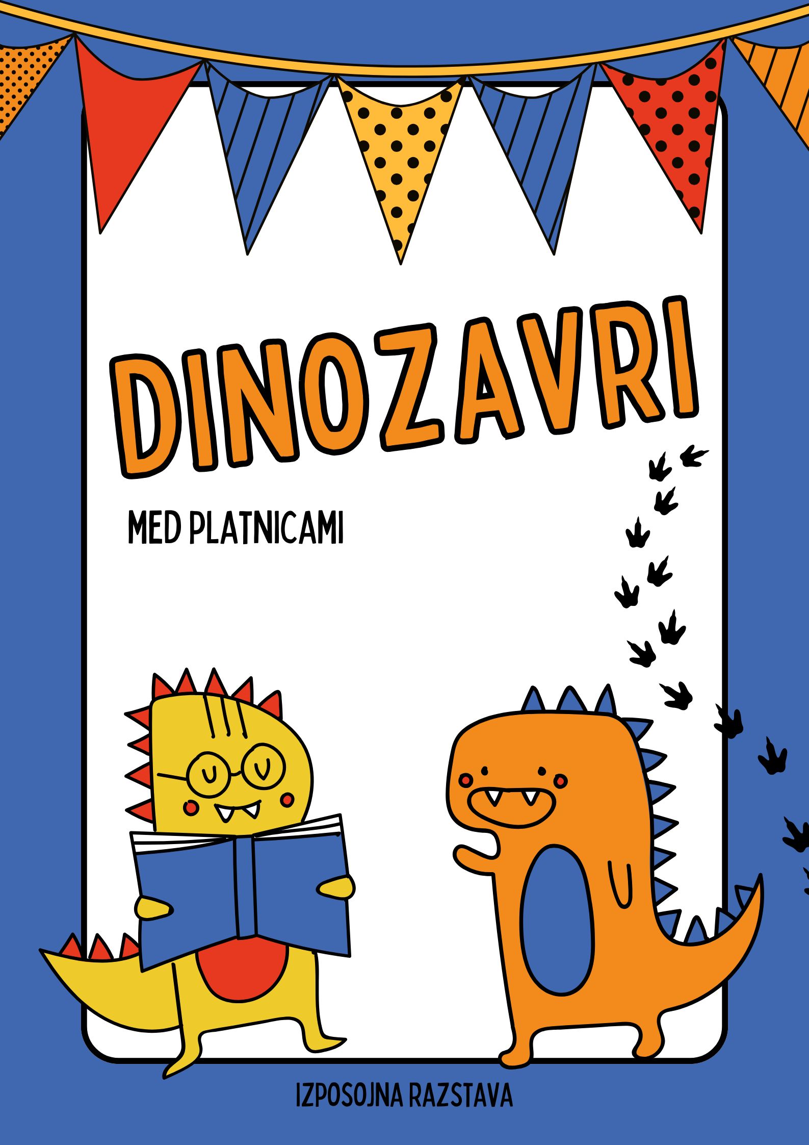 Dinozavri med platnicami: izposojna razstava