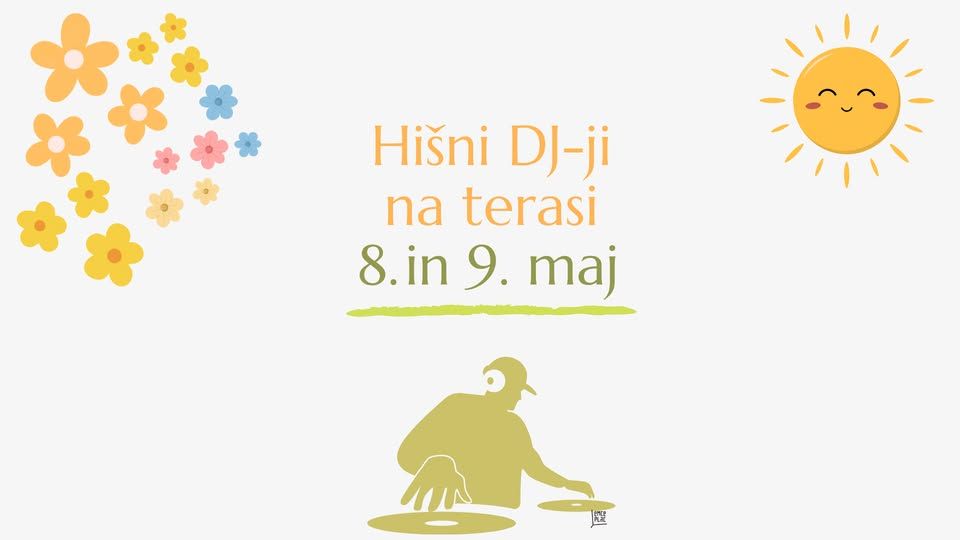 Hišni DJ-i na terasi