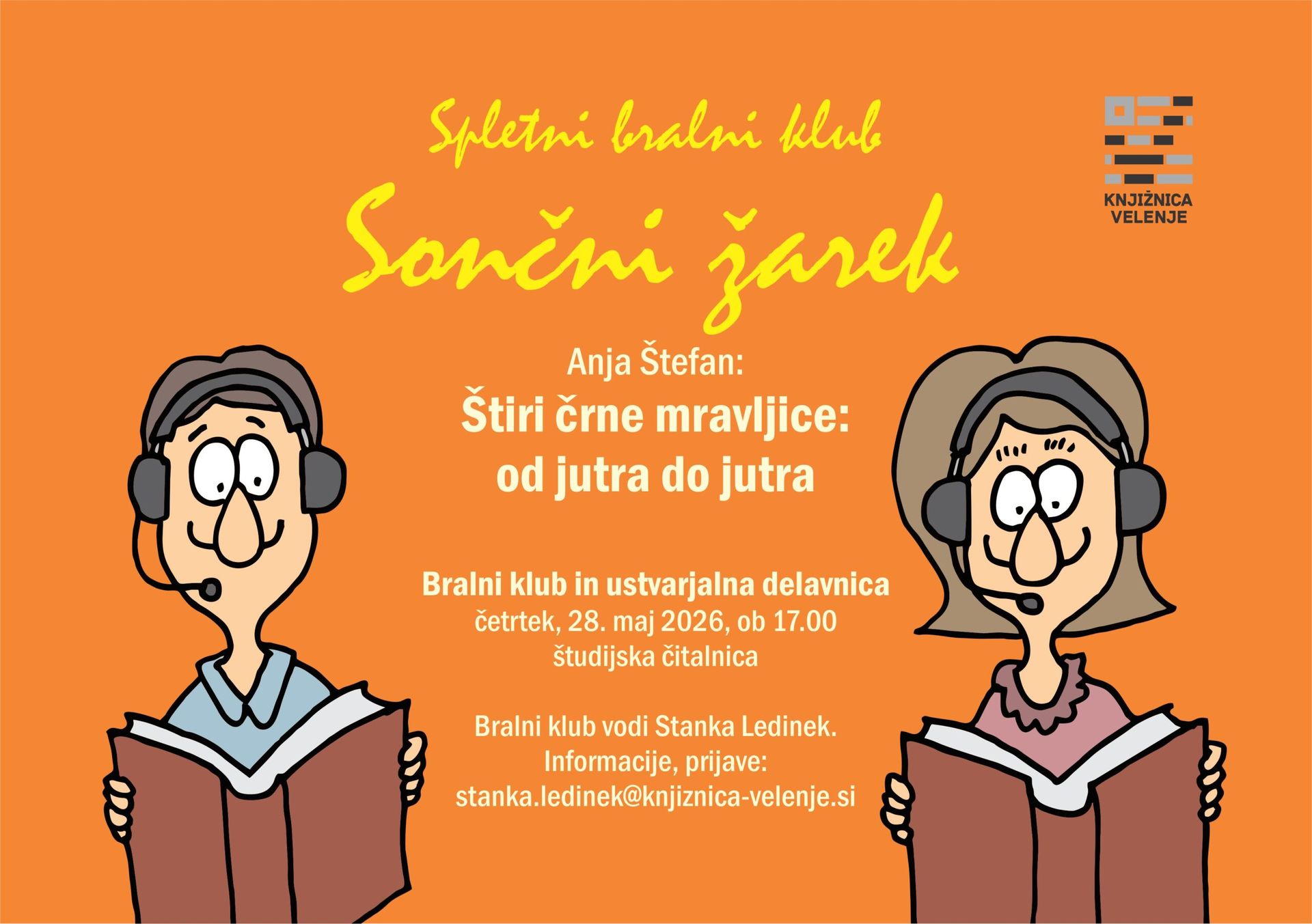 Spletni bralni klub Sončni žarek