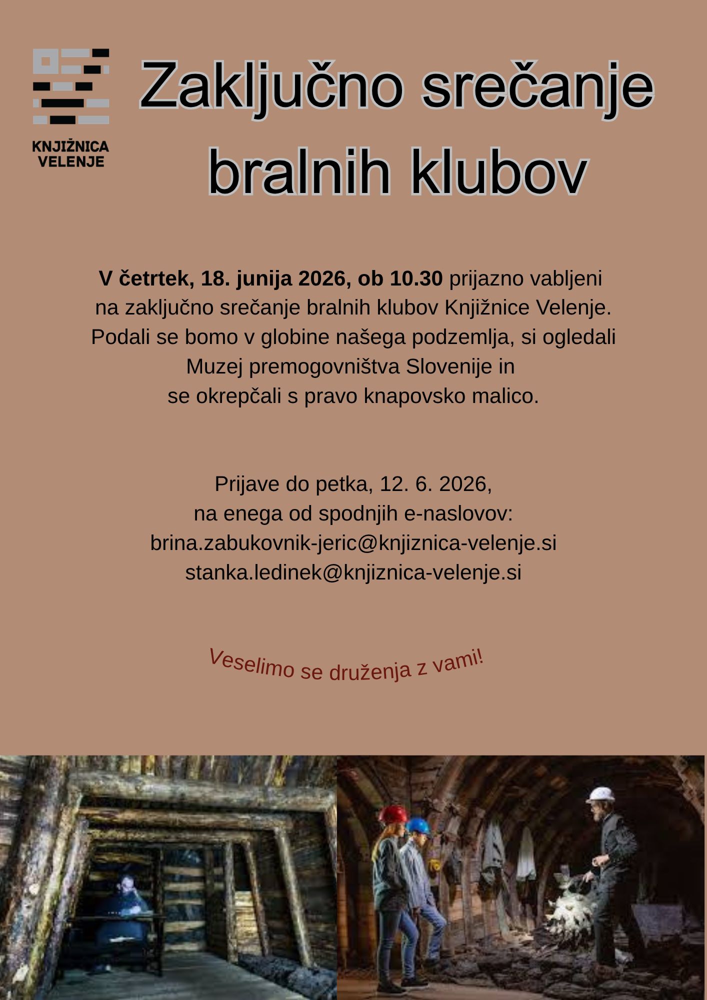 Zaključno srečanje bralnih klubov