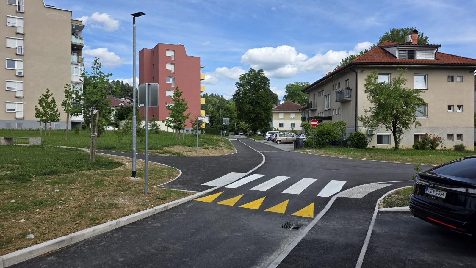V petek bodo namenu predali prenovljen del Šlandrove ceste 