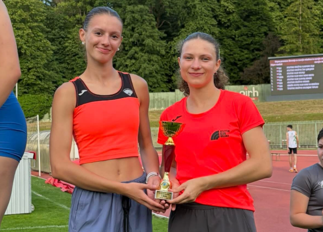 Velenjski atleti in atletinje blesteli na domačem terenu