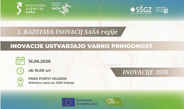 Jutri otvoritev 1. razstave inovacij SAŠA regije