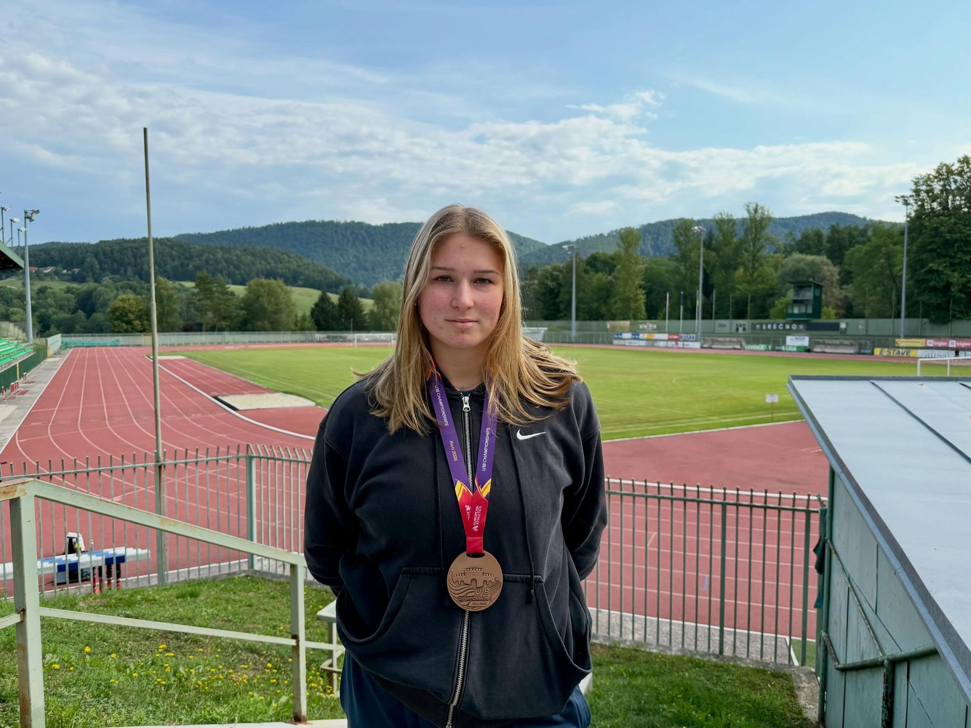 Oriana Lovrec na Evropskem prvenstvu do 18let osvojila bron