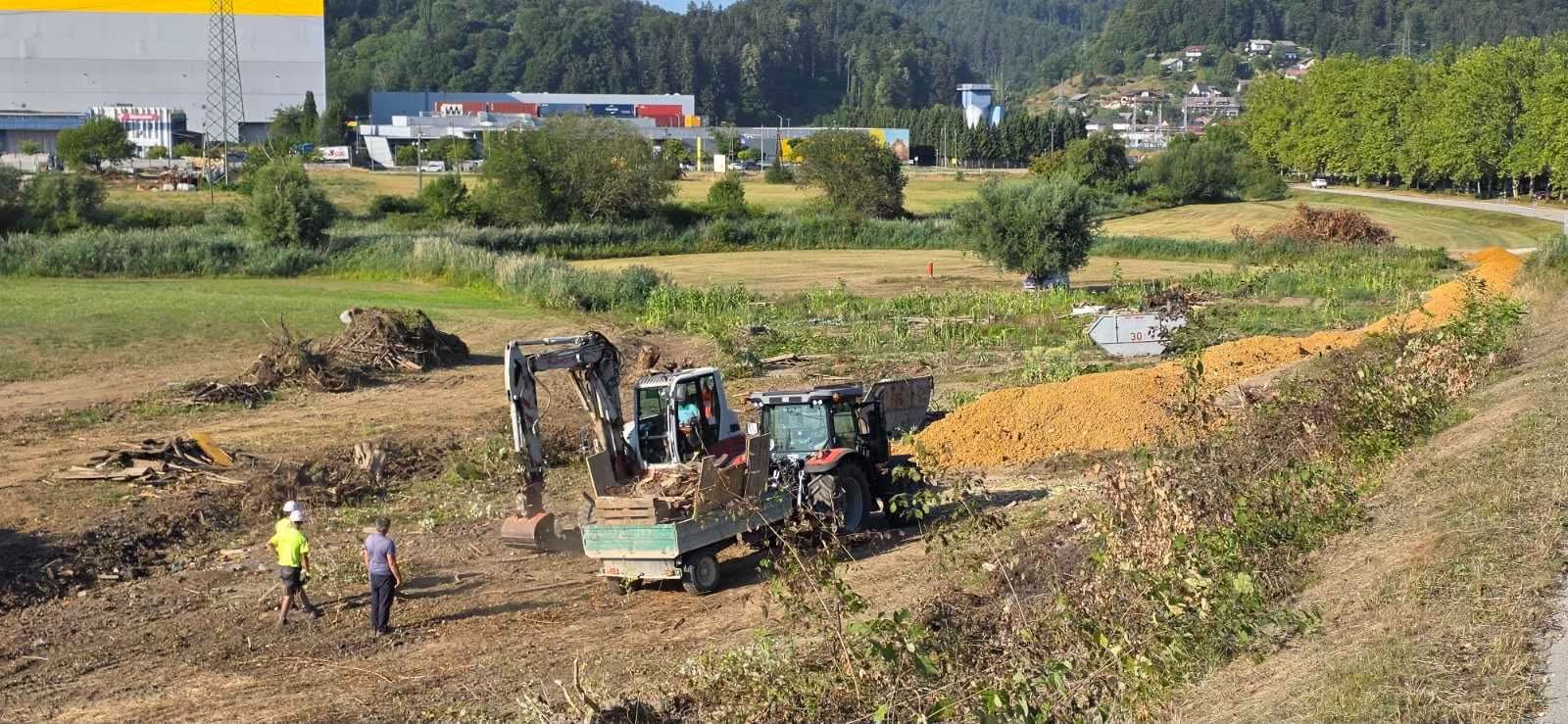 Na območju Stare vasi se začenjajo pripravljalna dela za nadaljevanje gradnje hitre ceste