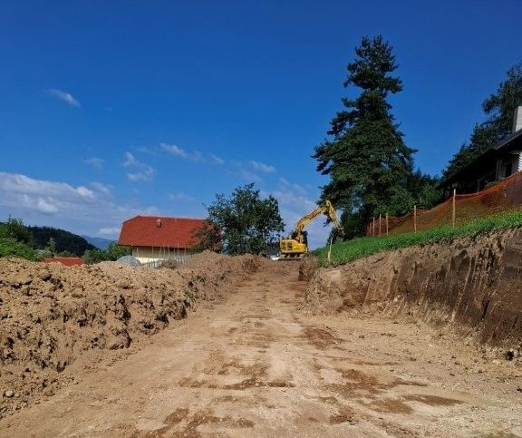 MO Velenje: "Urejamo odsek lokalne ceste pri Lepku v Plešivcu"