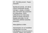 Na Slovenskih železnicah opozarjajo na lažna sporočila v imenu družbe