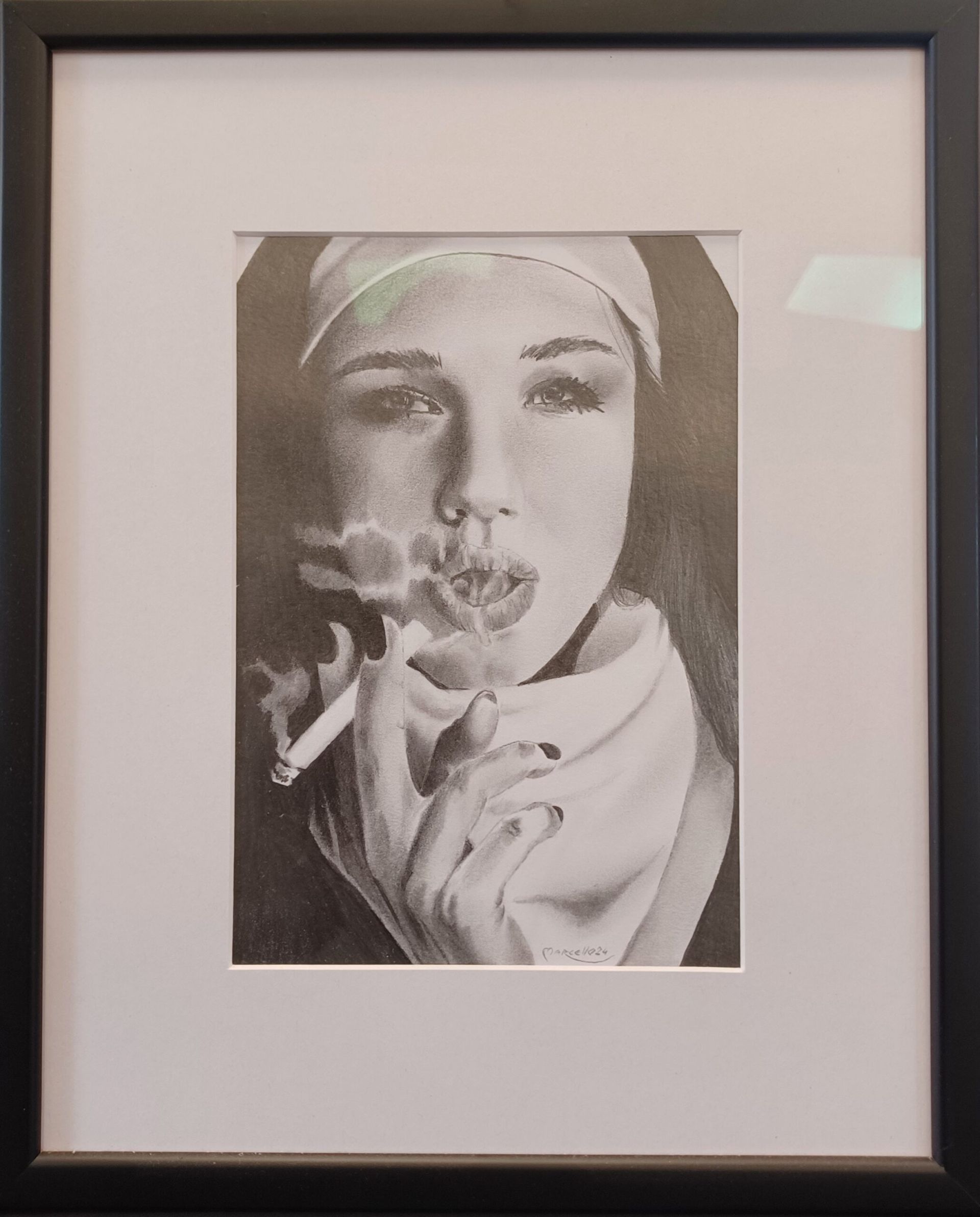 Holy Smoke: razstava risb Marcella Notersberga