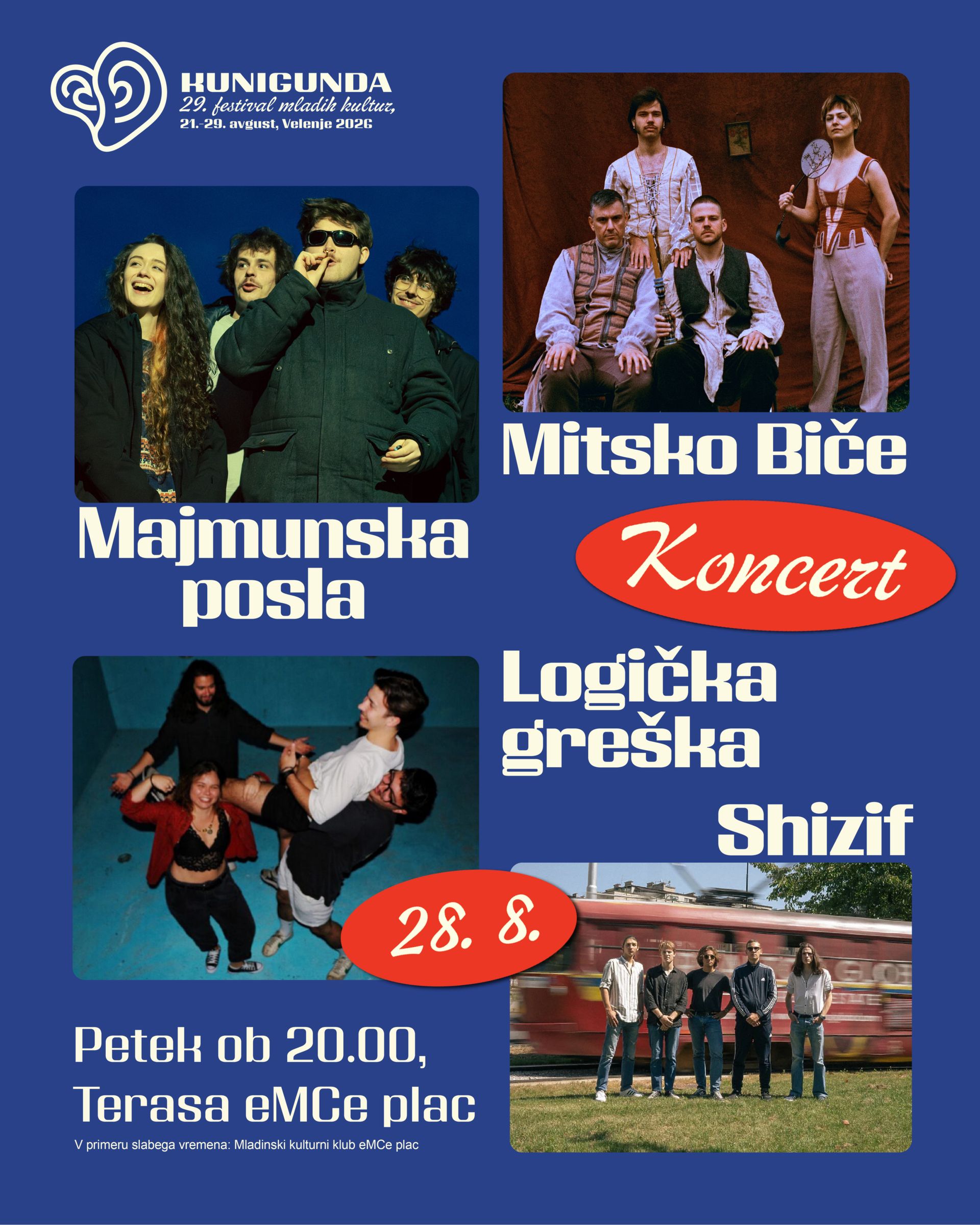 Mitsko Biće (RS), Majmunska Posla, Logička Greška (RS), Shizif (BIH)