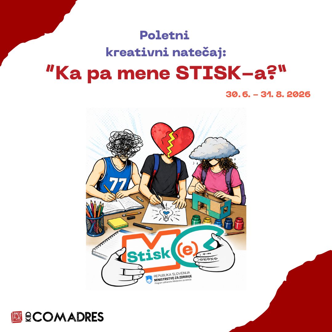 Poletni kreativni natečaj: “Ka pa mene STISK-a?”