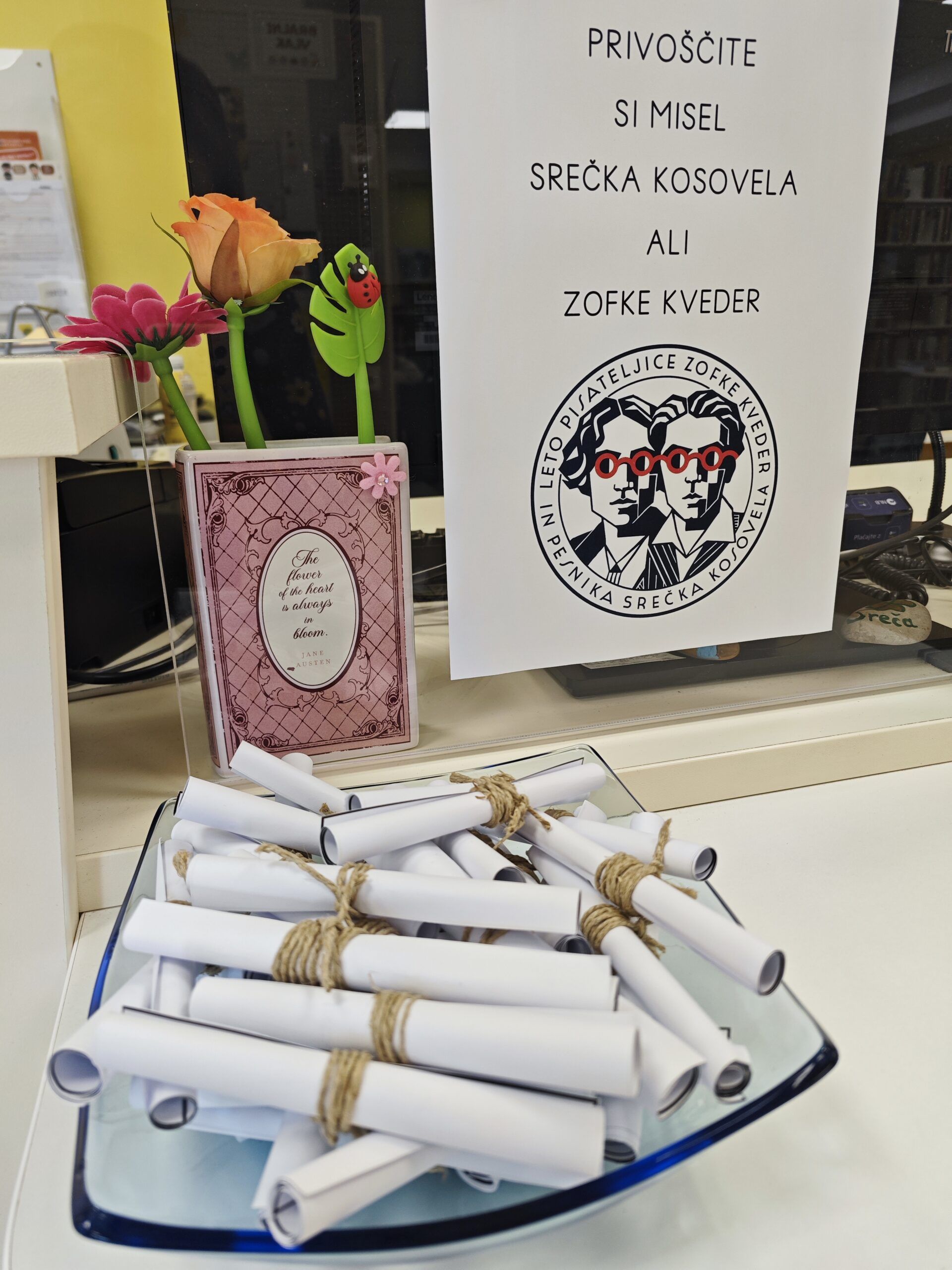 Priložnostna razstava Zofke Kveder in Srečka Kosovela
