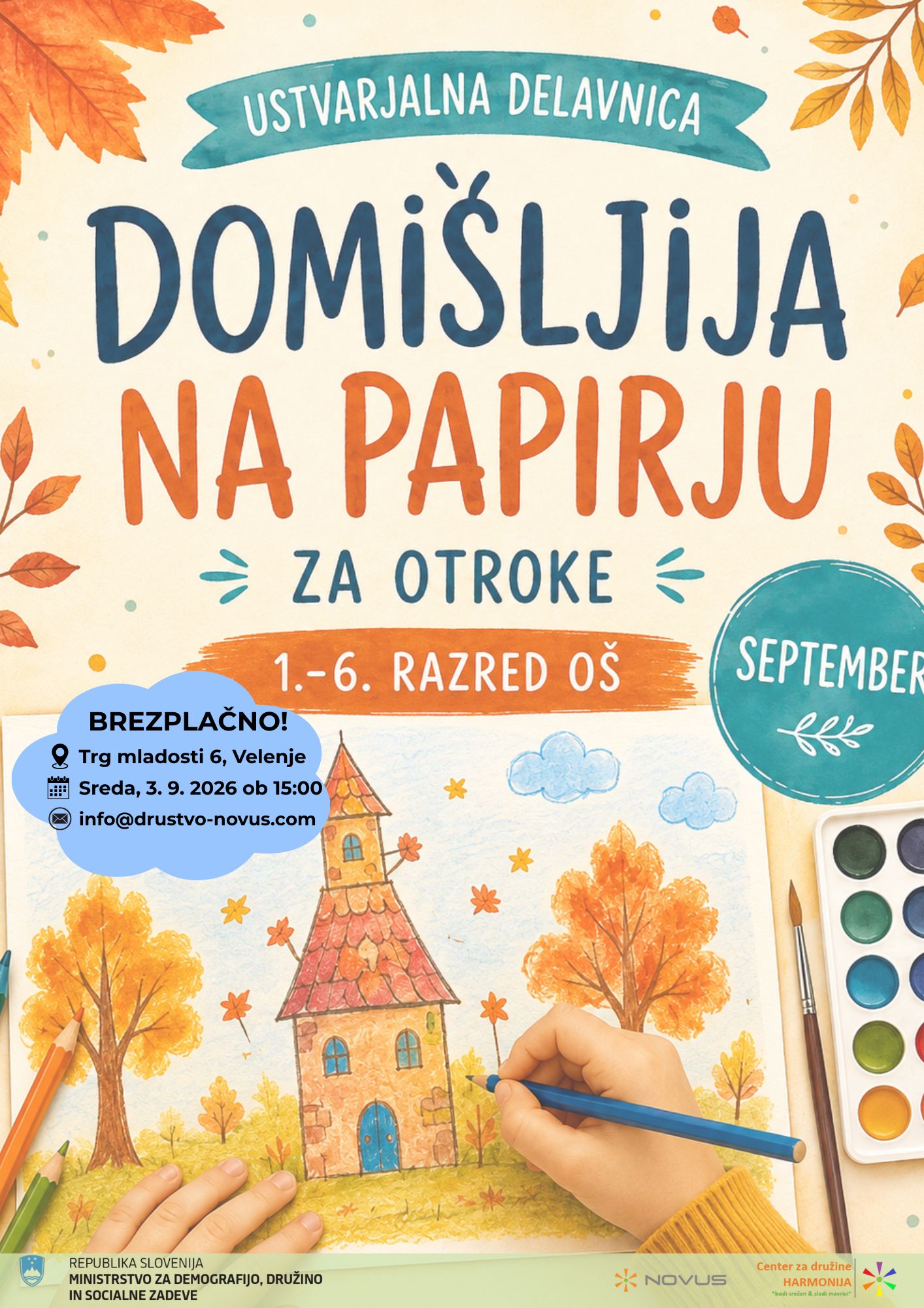 Ustvarjalna delavnica za otroke