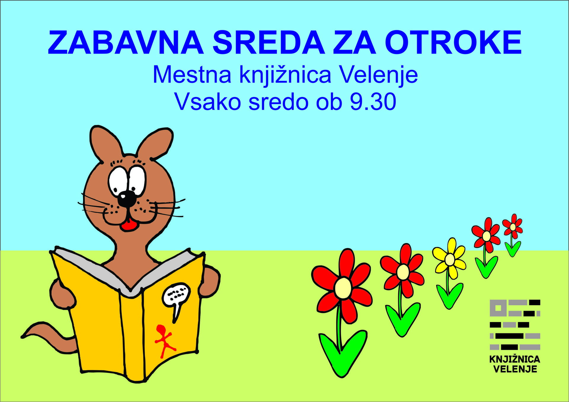 Zabavna sreda: Izdelajmo si poletno knjižno kazalko