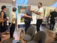 Z odprtjem razstave "Moje mesto, rad te imam" Društva Šaleških likovnikov zaokrožili 19. tradicionalno likovno kolonijo