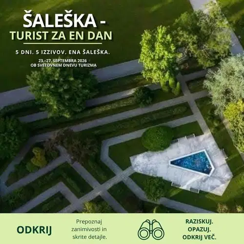 Imate radi izzive? Potem lahko sodelujete v petdnevnem izzivu "ŠALEŠKA – TURIST ZA EN DAN"