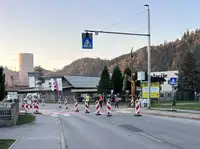 V Metlečah zaradi del prometna zapora do konca oktobra