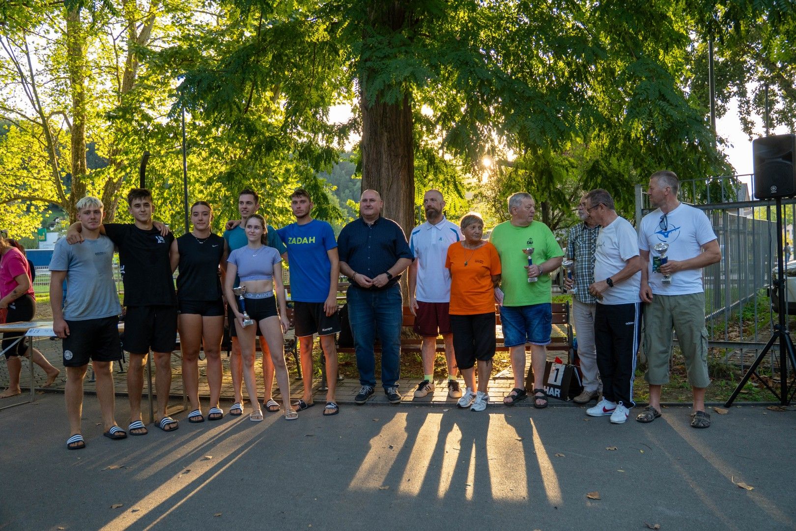 Poletni rekreativni turnir v Šoštanju združil športnike različnih generacij
