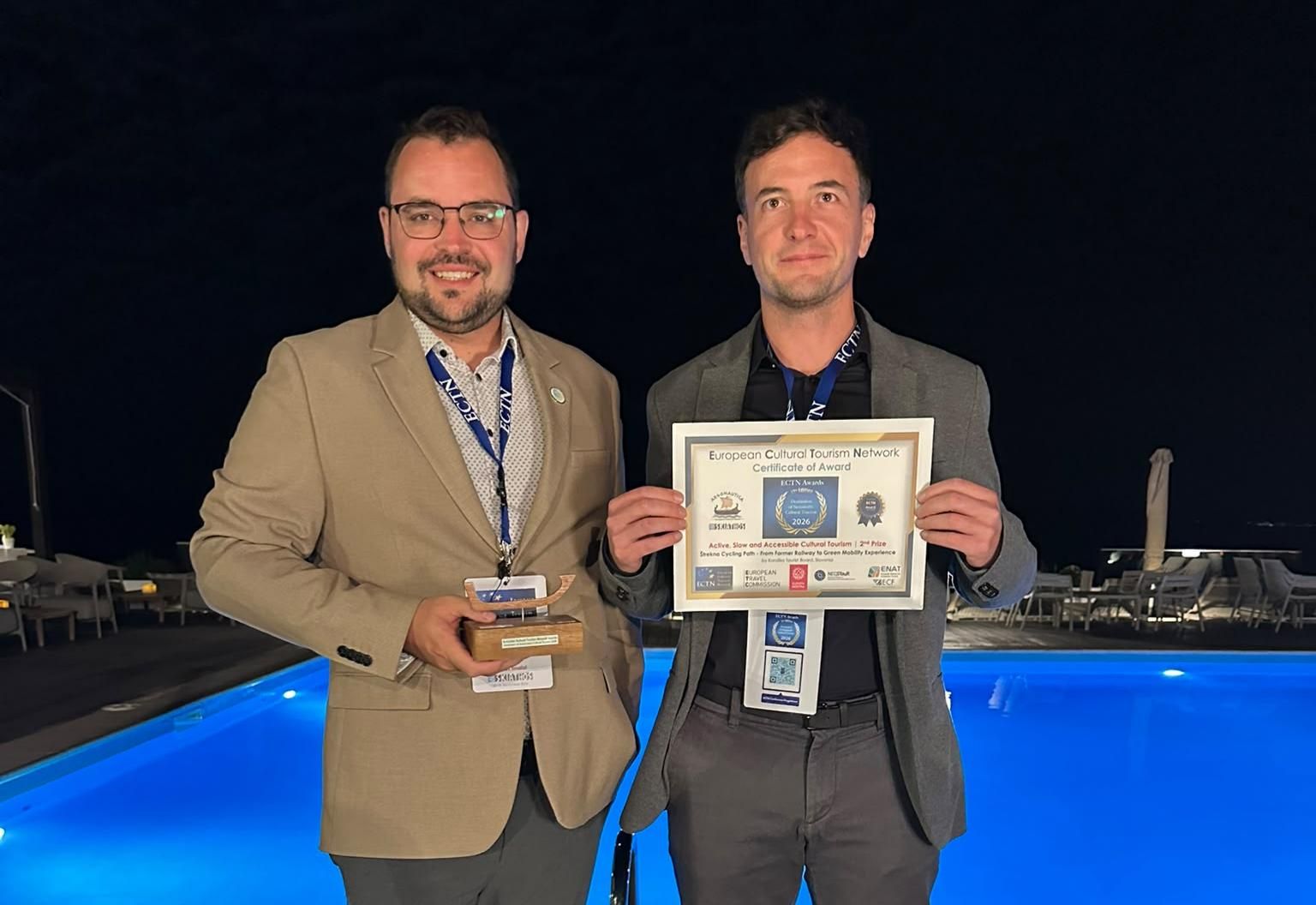  Izjemno: Štrekna na prestižnih ECTN Awards 2026 osvojila drugo mesto v Evropi