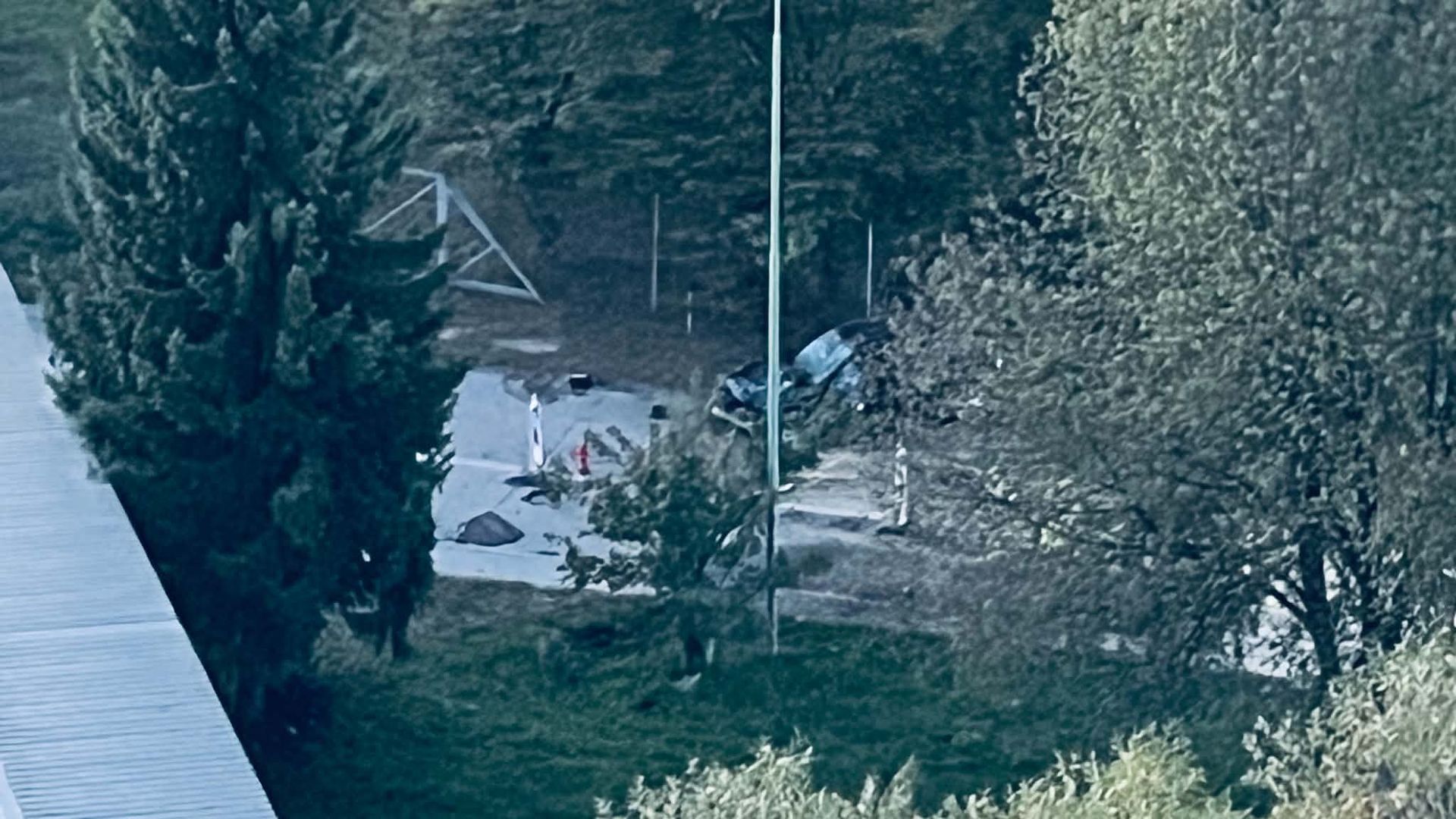 Pri Esotechu prišlo do prometne nesreče, cesta je zaprta