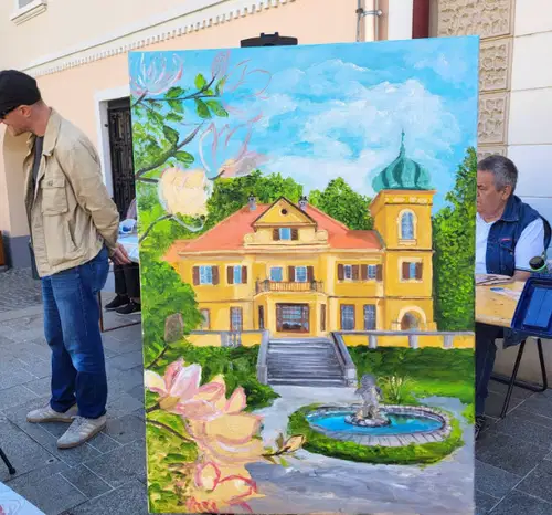 Včeraj je v Šoštanju potekala 6. trška likovna kolonija.