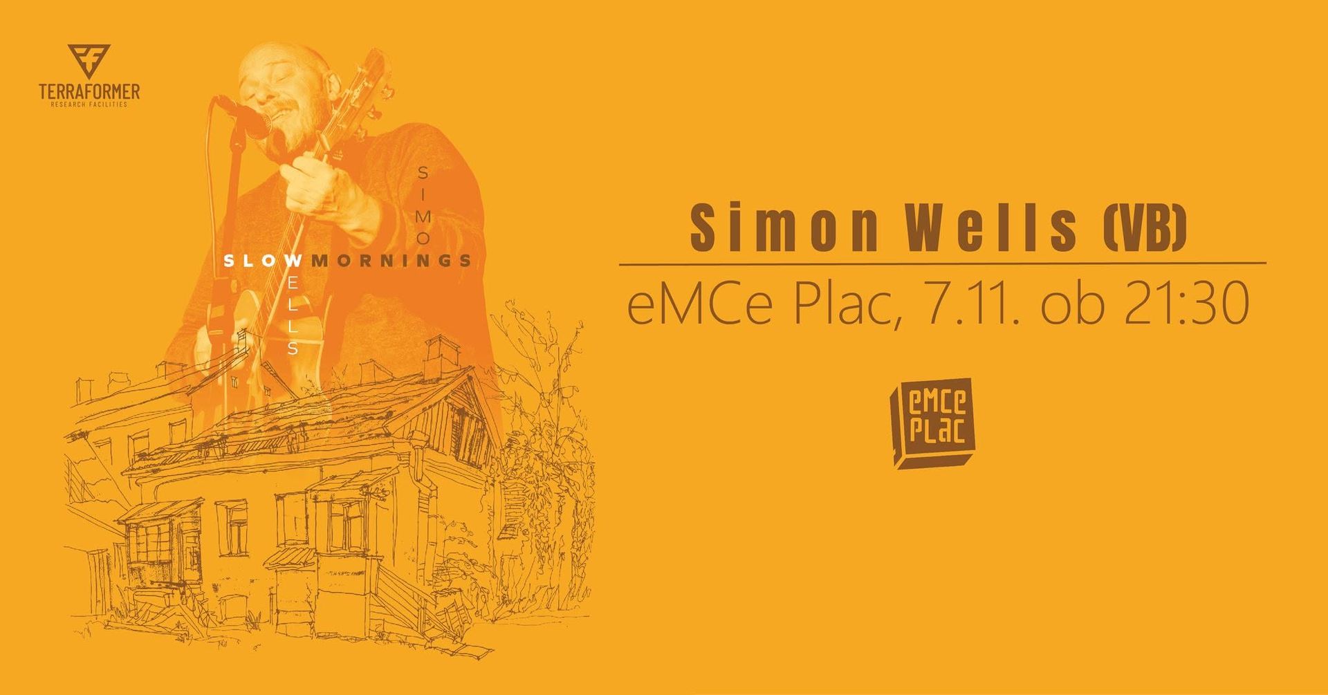 Akustični koncert: Simon Wells (London, VB)
