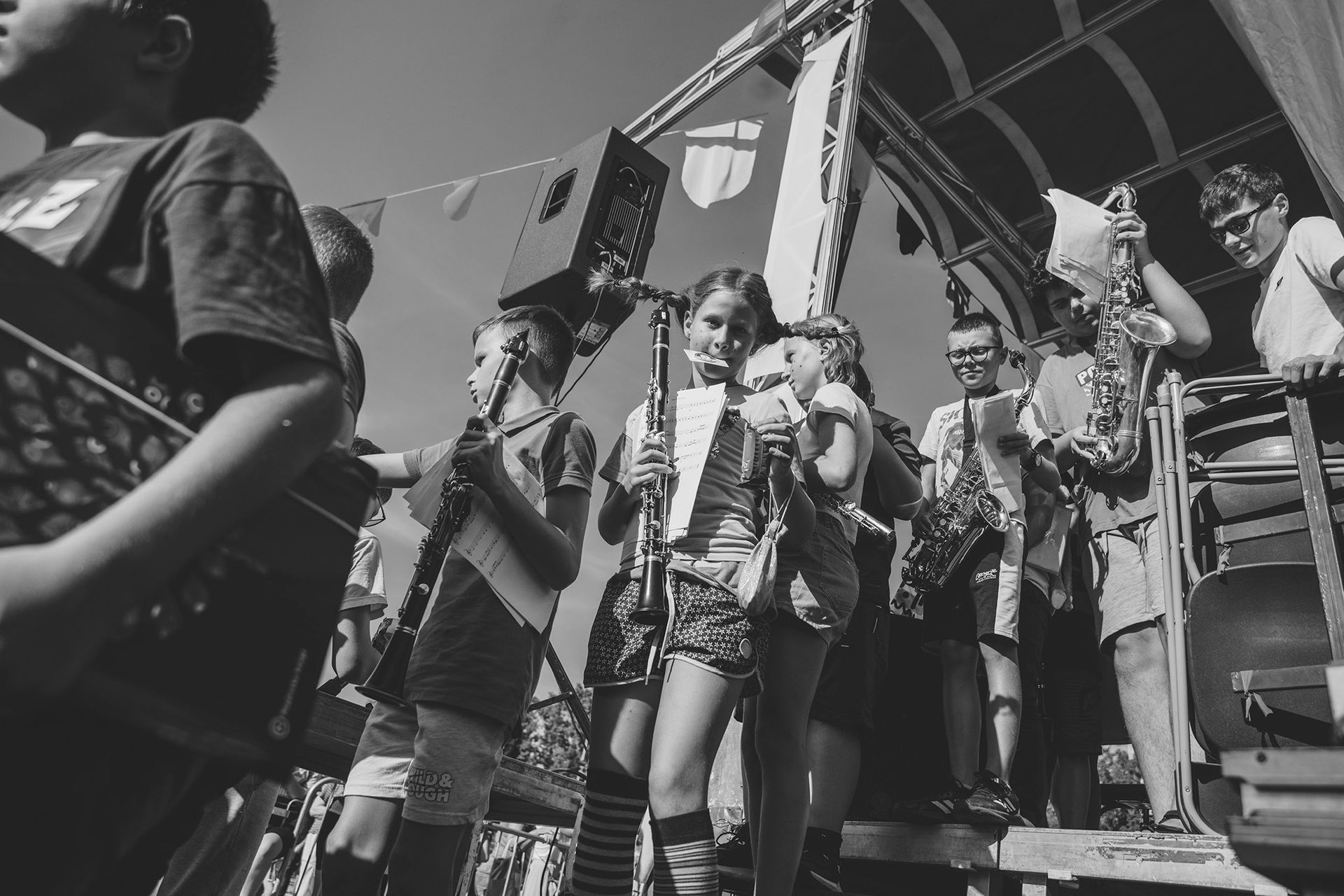 Koncert združenega orkestra Poletnega tabora PO Zarja Šoštanj in GŠ Velenje