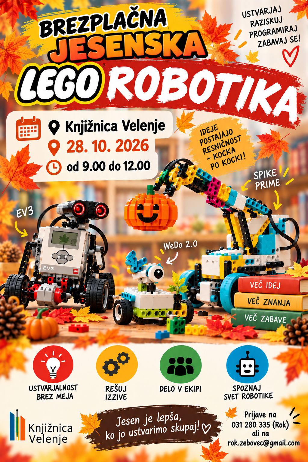 Počitniška Lego robotika