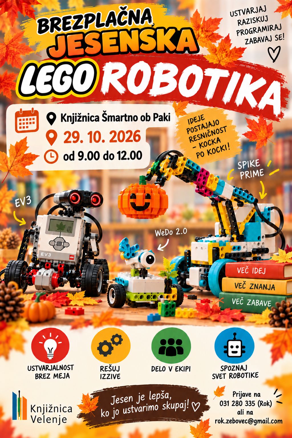Počitniška Lego robotika