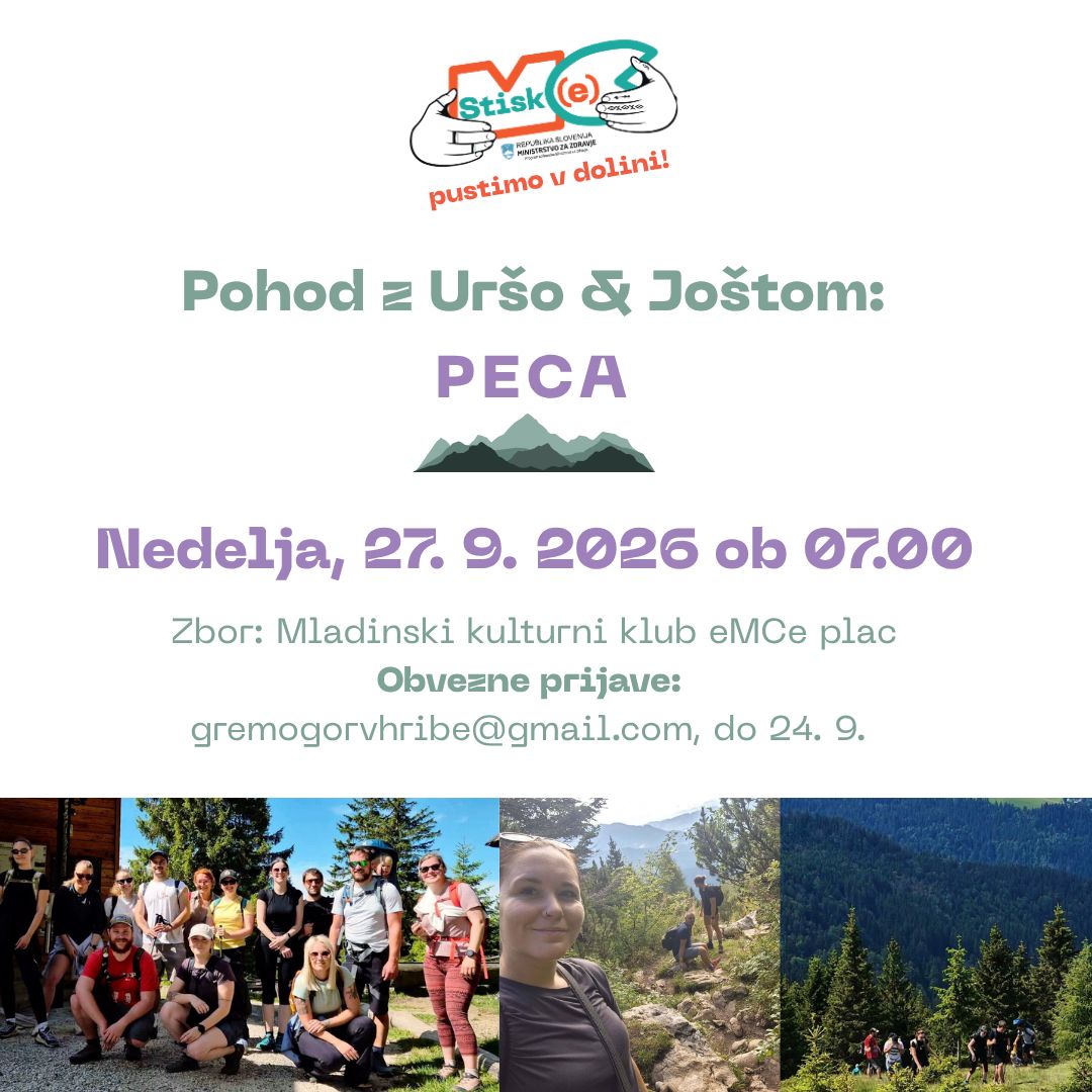 STISK(e) pustimo v dolini #7: Peca