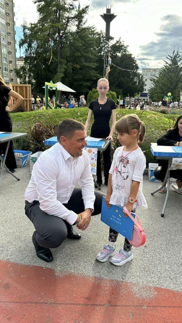 Županov sprejem prvošolcev