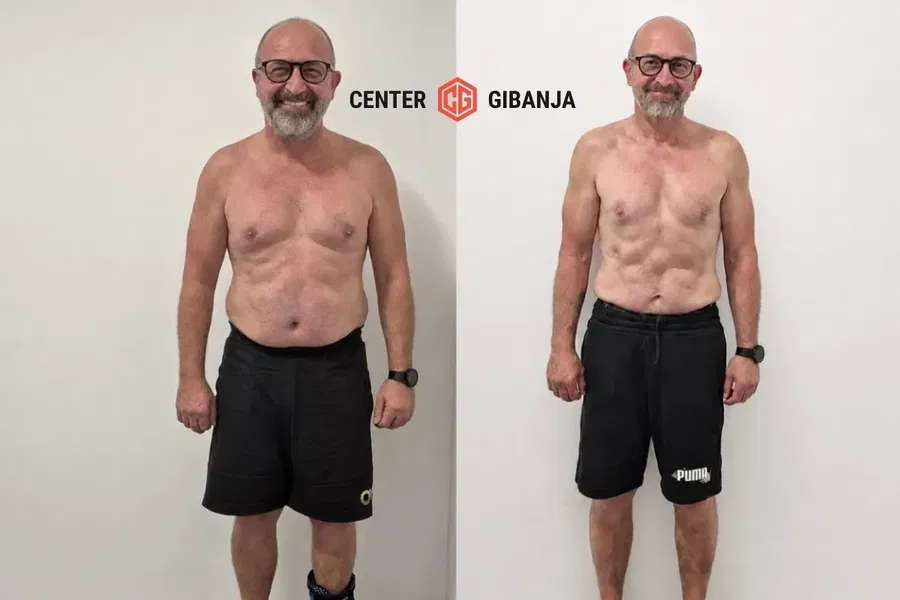 Mislil sem, da ne spadam v fitnes, danes pa lahko ponovno tečem brez bolečin v kolenih - zgodba Dušana