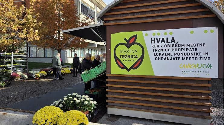 Med prazniki bo spremenjeno obratovanje Mestne tržnice Velenje