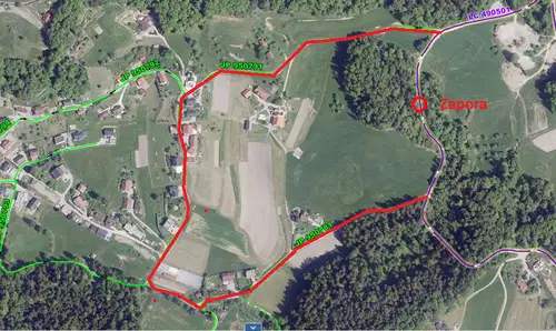 Od jutri popolna zapora ceste LC 490 501 ANDRAŽ–PODKRAJ pri Velenju