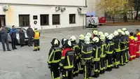 Taktična gasilska vaja tudi v Muzeju premogovništva Slovenije