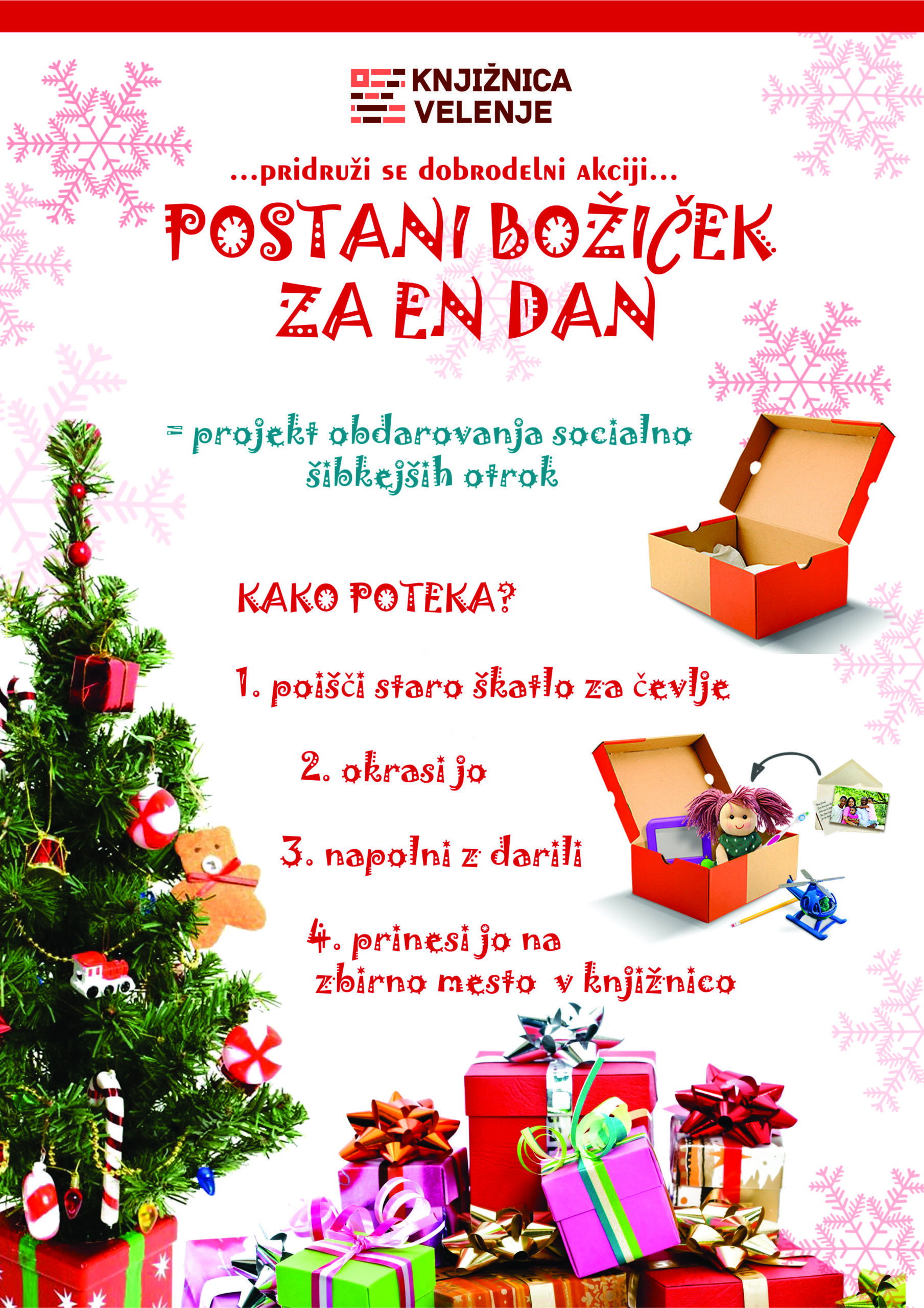 Božiček za en dan ali majhna škatla za velik nasmeh