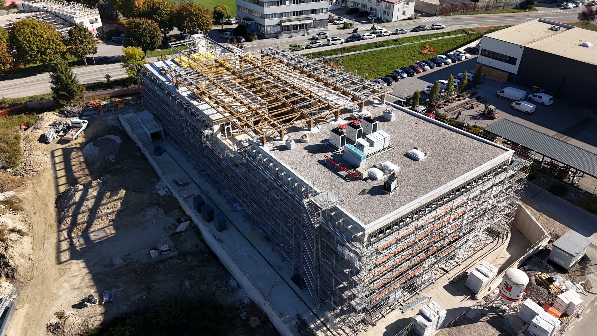 Gradnja Tehnološkega parka Velenje prehaja v fazo zaključnih del