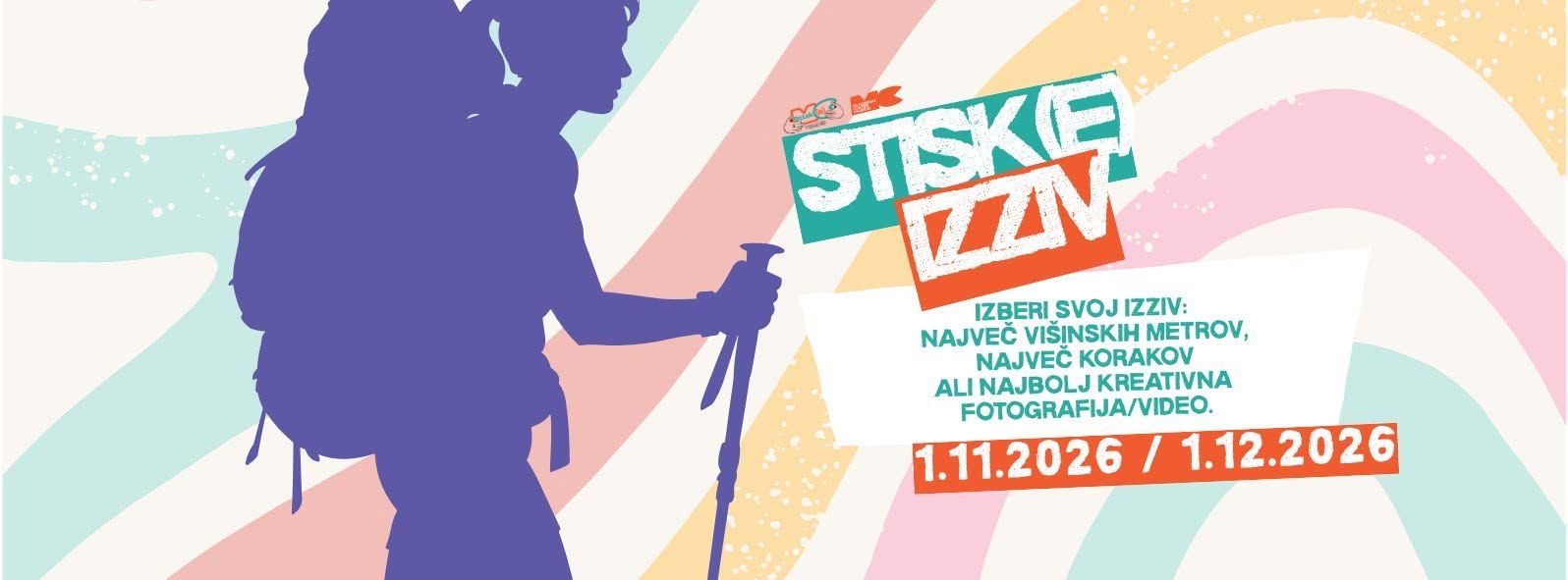 Športni izziv: STISKe lajšamo v naravi