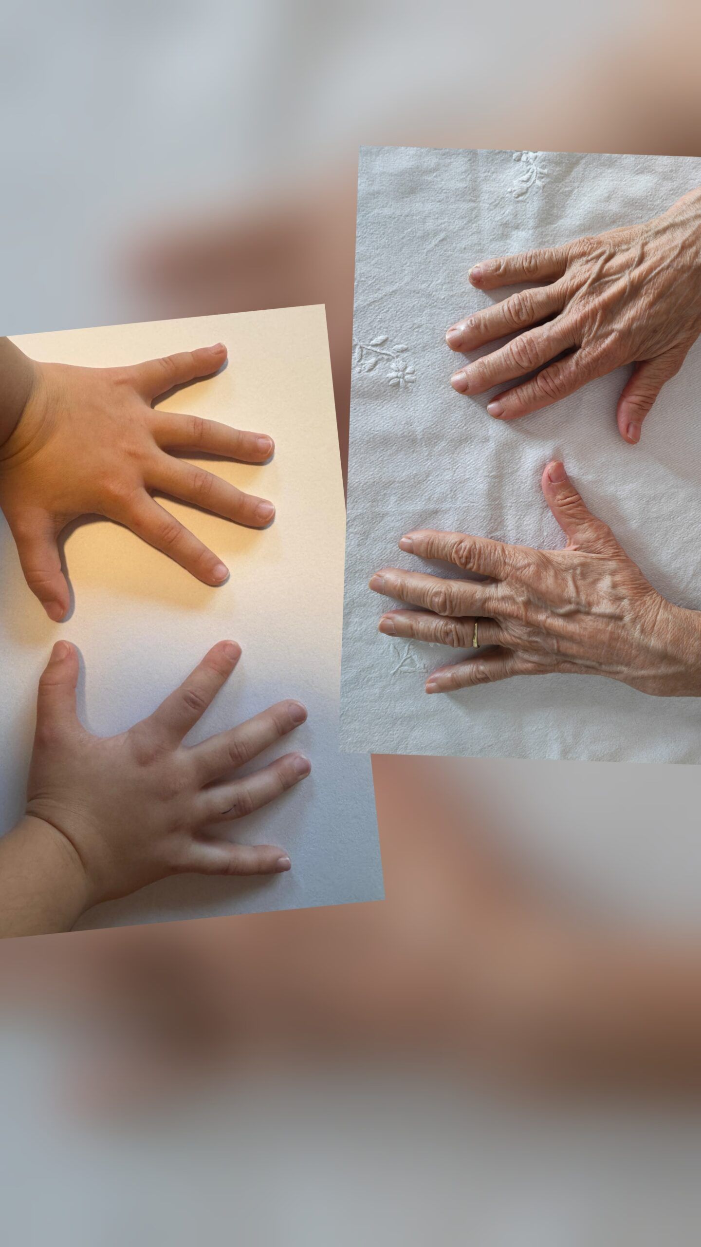 Štiri roke, dva svetova: zgodba o ustvarjalnosti, življenju in vezi med generacijami