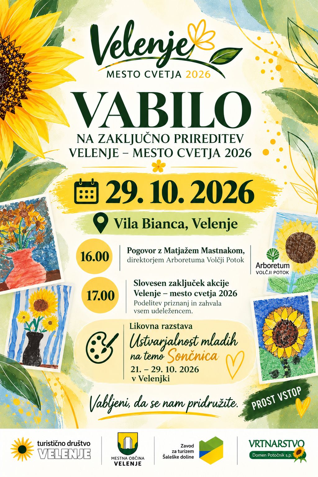 Velenje, mesto cvetja 2026