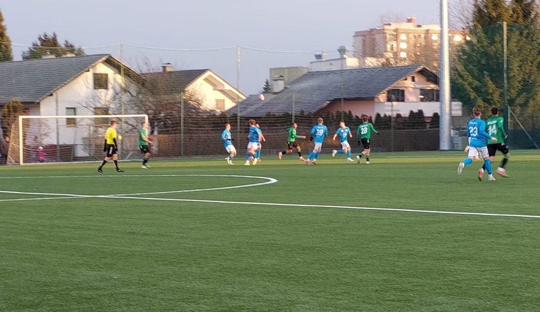 Poraz na prvi pripravljalni tekmi v Brežicah